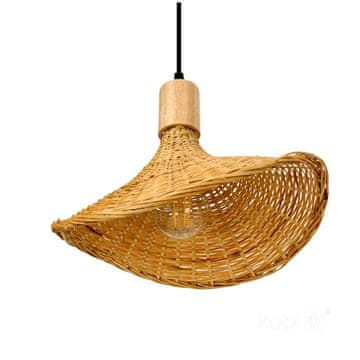 Boho viseća lampa od bambusa 33cm 1xE27
