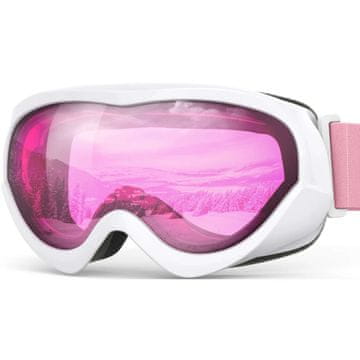 Outdoor master Dječje skijaške naočale Lollipop Pink Lens VLT 46%