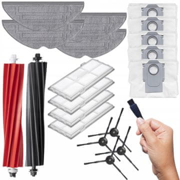 Veliki set za RoboRock S8 S8 Plus filtere, četke, mopove, valjke, dijelove