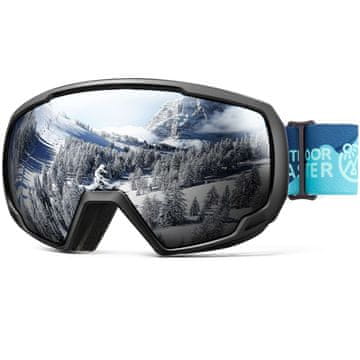 Outdoor master Dječje skijaške naočale Happy Valley Silver Lens VLT 10%