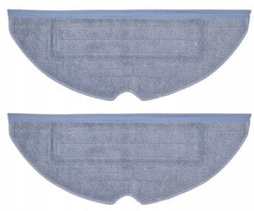 2 x krpe za brisanje od mikrovlakana za Roborock S7 / S7 max / S7 Plus/S8
