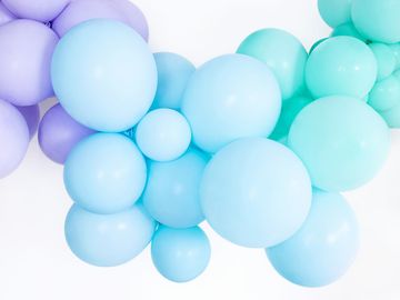PartyDeco Baloni 23 cm, pastelno ledeno plavi (1 pakiranje / 100 kom.)