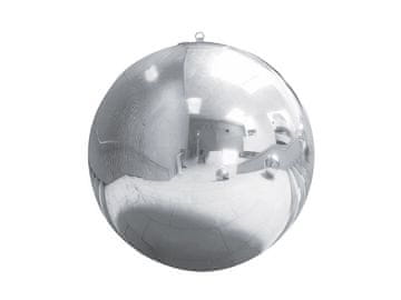 PartyDeco Napuhana lopta, ogledalo srebrne boje, 120 cm
