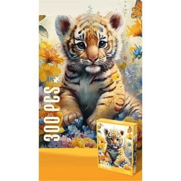 Denis Velvet slagalica, 300 kom, Tigar