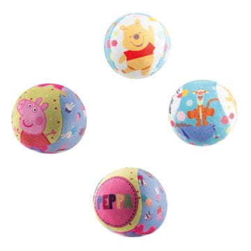 Denis Lopta pliš Winnie/Peppa 10cm 24 kom/dp