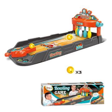 Denis Stolni set za kuglanje, 3 kugle, 5 čunjeva