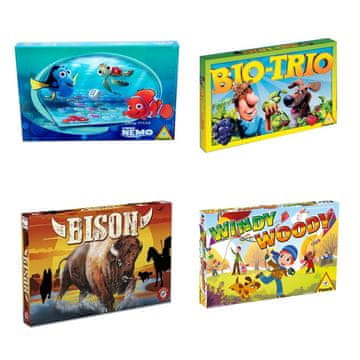 Denis Društvene igre, 4 vrste: Nemo, Bison, Windy Woody, Bio-Trio