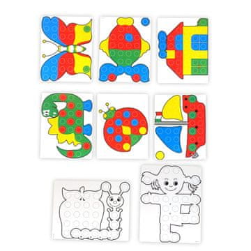 Denis Fanta Color, Junior kartice s predlošcima, 60 kom