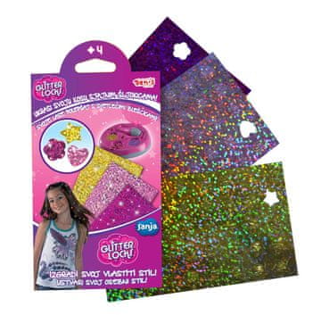 Denis Set za ukrašavanje kose, Glitter Locks šljokice