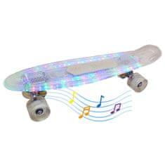 Denis Skateboard 3u1 bluetooth, muzika, LED