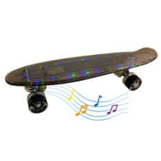 Denis Skateboard 3u1 bluetooth, muzika, LED