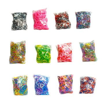 Denis Loom Band Neon cca 650 kom