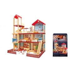 Denis Princezina kućica set, svjetlo, baterije, 248-dij.