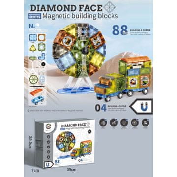 Denis Magnetski set za gradnju 88komada
