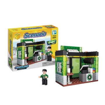 Denis Crystaland, Scenario, kocke, Kafić