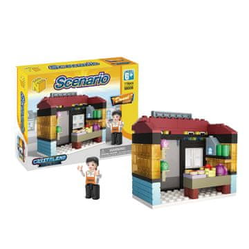 Denis Crystaland, Scenario, kocke, Trgovina krafni