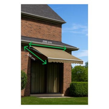 Denis Tenda 295*200 cm, sorto