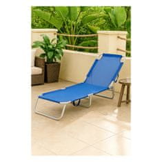 Denis Ležaljka za plažu sklopiva, 188x58x24cm, svjetloplava
