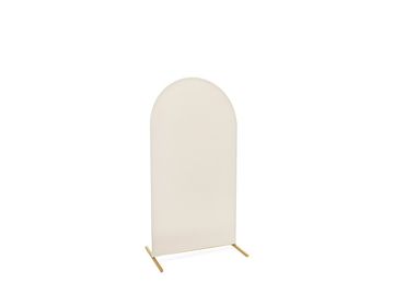 PartyDeco Navlaka za lučni stalak, 150 cm x 80 cm, boja cappuccina