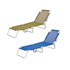 Denis Ležaljka za plažu sklopiva, 188x58x24cm, svjetloplava