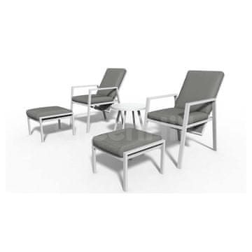 Denis Vrtna alu garnitura za opuštanje 5-dijelna, s jastukom