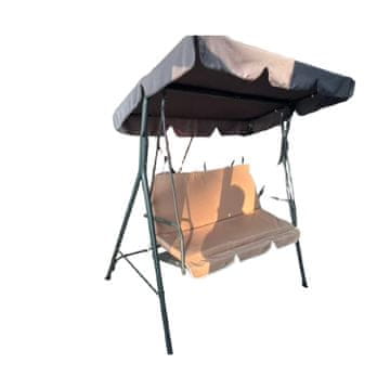 Denis Vrtna ljuljačka s tri sjedišta i presvlakom