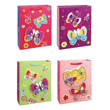 Denis Poklon vrećica 3D 24x8x18cm leptiri