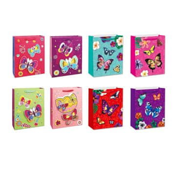 Denis Poklon vrećica 3D 32x10x26cm leptiri, sorto