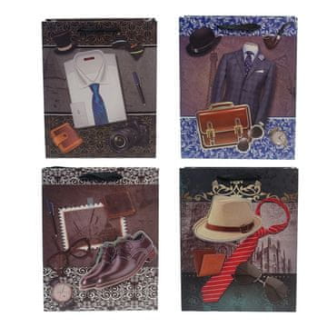 Denis Poklon vrećica 3D 32x10x26cm Brčići i naočale