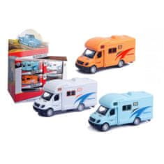 Denis Metalni kamper, Die-cast, pull-back, 1:38, 3s