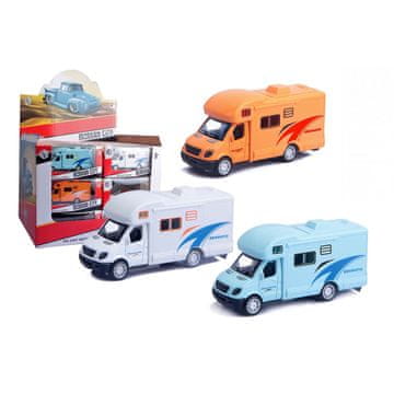 Denis Metalni kamper, Die-cast, pull-back, 1:38, 3s