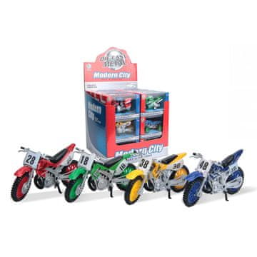 Denis Metalni motor, die-cast, pull-back, 1:32, 4s