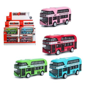 Denis Metalni autobus, die-cast, pull-back, 1:52, 4s