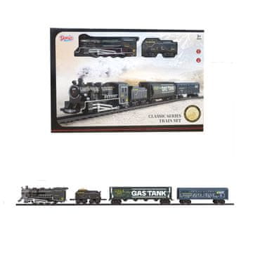 Denis Željeznički set, 74.4 cm, na baterije, parna lokomotiva