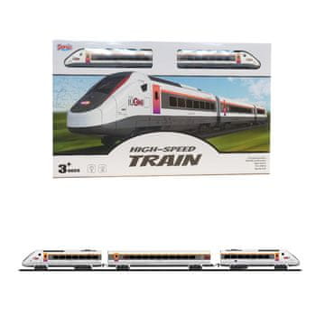 Denis Željeznički set, 79 cm, na baterije, highspeed lokomotiva