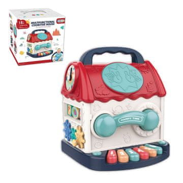 Denis Didaktička glazbena kutija - kućica