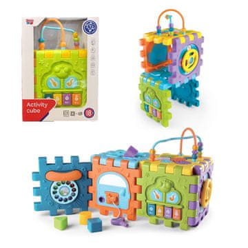 Denis Kocka, didaktička igračka za bebe, na bat.