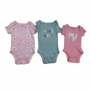 Denis Odjeća za bebe, baby body set 3/1, 3 boje