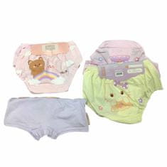 Denis Dječje gaćice, ženske, 4/1 set, vel. XL, 5-7 god.