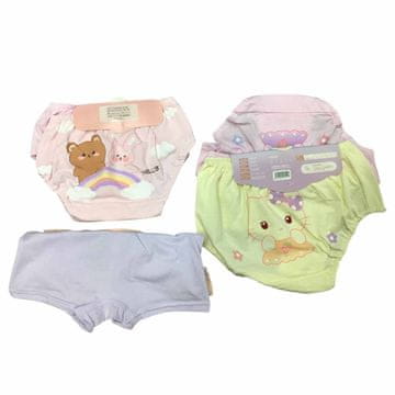 Denis Dječje gaćice, ženske, 4/1 set, vel. XL, 5-7 god.