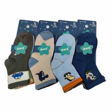 Denis Čarape za dječake, 4/1 set, 4-8 god.