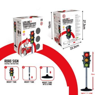 Denis Dječji semafor 70cm