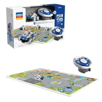 Denis R/C, Policijski auto na daljinsko upravljanje s podlogom