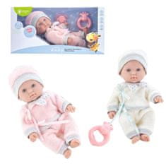 Denis Beba s dudom i zvečkom, 25cm, 2s