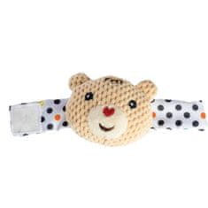 Denis FP Plišana narukvica s zvečkom, 7cm