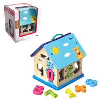 Denis Drvena didaktička slagalica-kuća