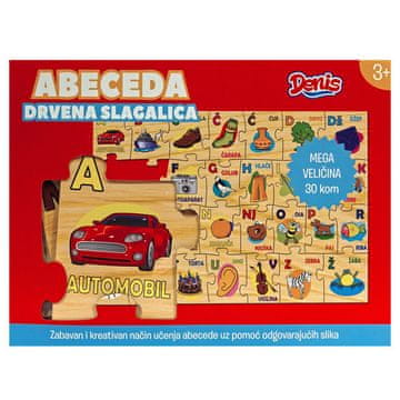 Denis Drvena slagalica Abeceda HR