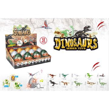 Denis DIY igračka, Dino jaje iznenađenja, Dinosauri (12/1)