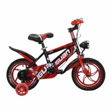 Denis Dječji bicikl, 16", crveno-crni, sportski