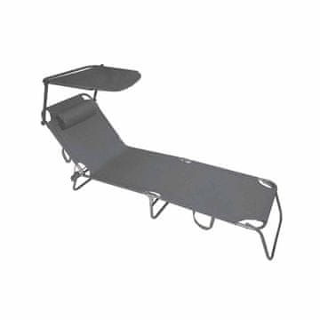 Denis Ležaljka sa sjenilom i jastukom siva